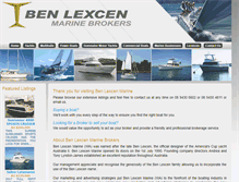 Tablet Screenshot of benlexcen.com.au